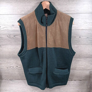 Vintage Filson USA Wool Hunting Hiking Guide Vest Style 705 Size Med 70s Green